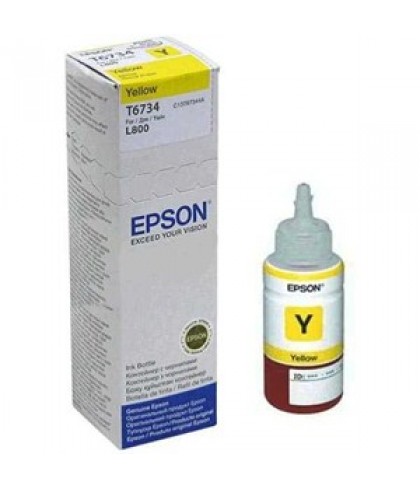 TINTA EPSON T6734 Yellow 70ml (C13T67344A)