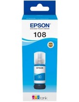 Tinta Epson 108 EcoTank Cyan (C13T09C24A)
