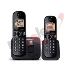 BEŽIČNI TELEFON PANASONIC KX-TGC212FXB DECT 2slušalice