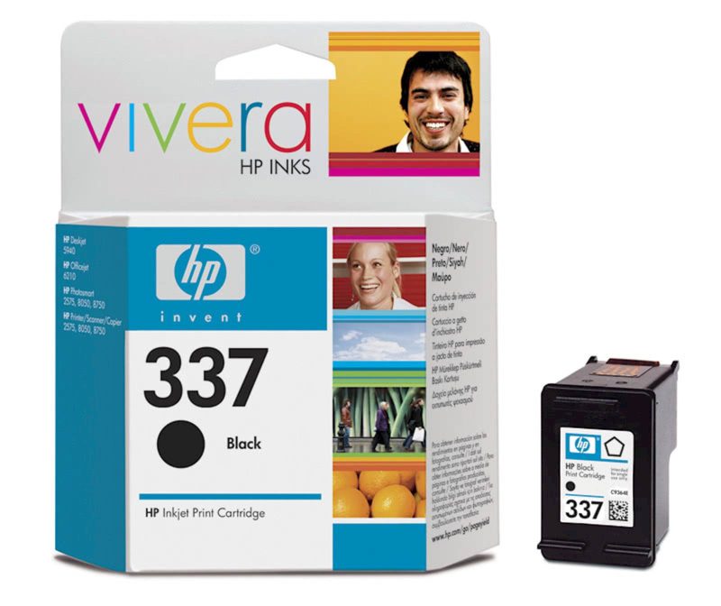 Tinta HP black 337