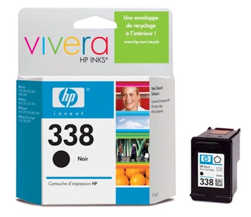 Tinta HP black 338