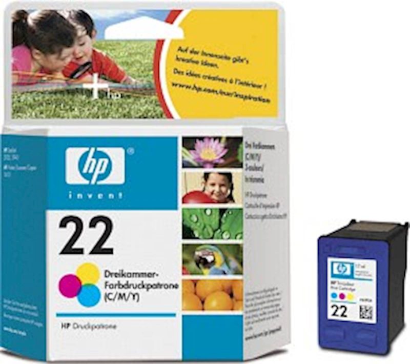 Tinta HP color 22