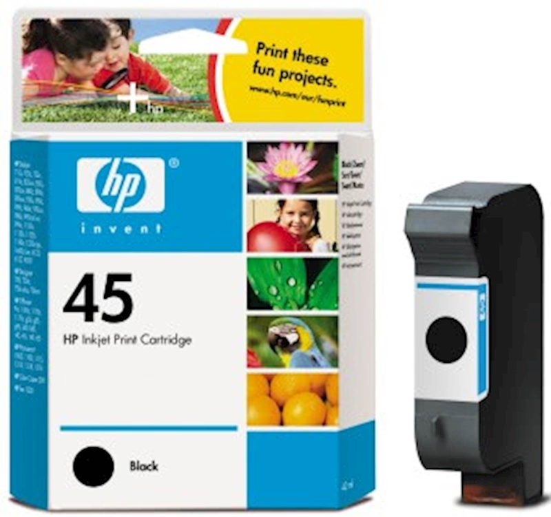 Tinta HP black 45