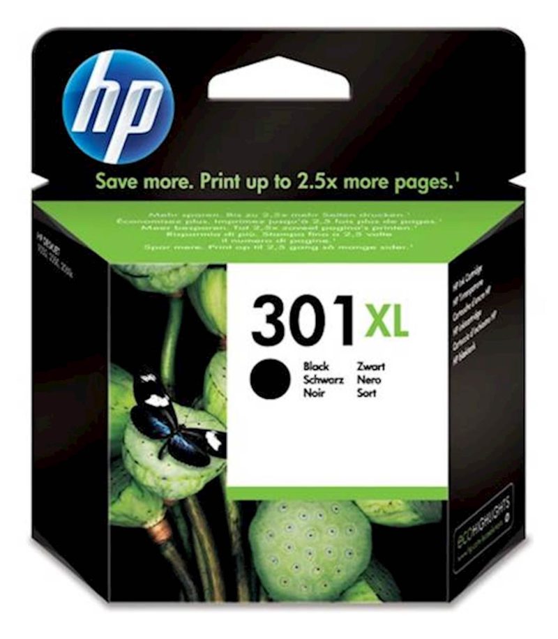 Tinta HP black 301XL