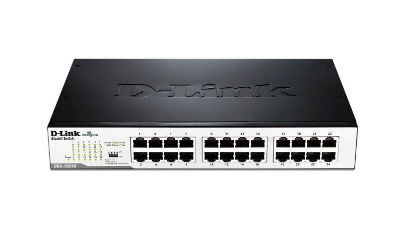 Switch DLINK 24-Port Gigabit Unmanaged Desktop