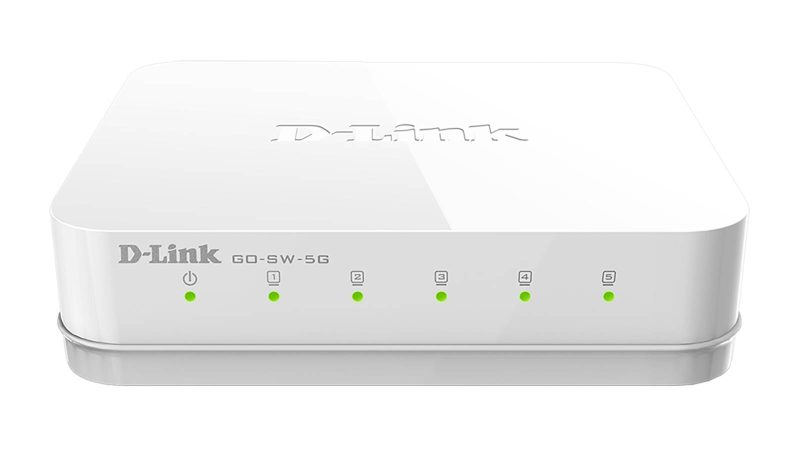 Switch DLINK 5-port Gigabit easy desktop