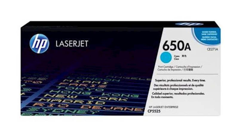 Toner HP cyan 650A