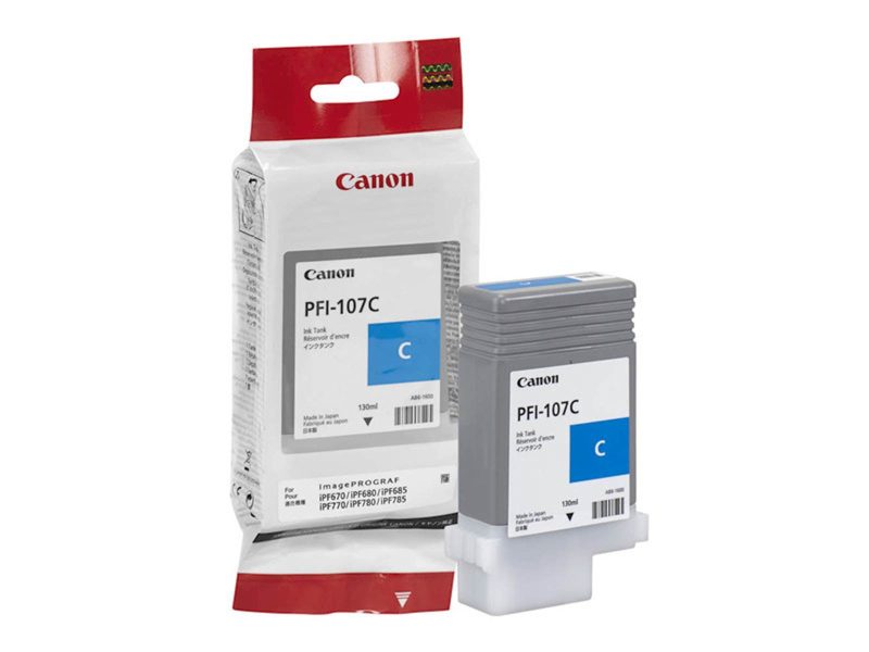 Tinta CANON PFI-107 Cyan