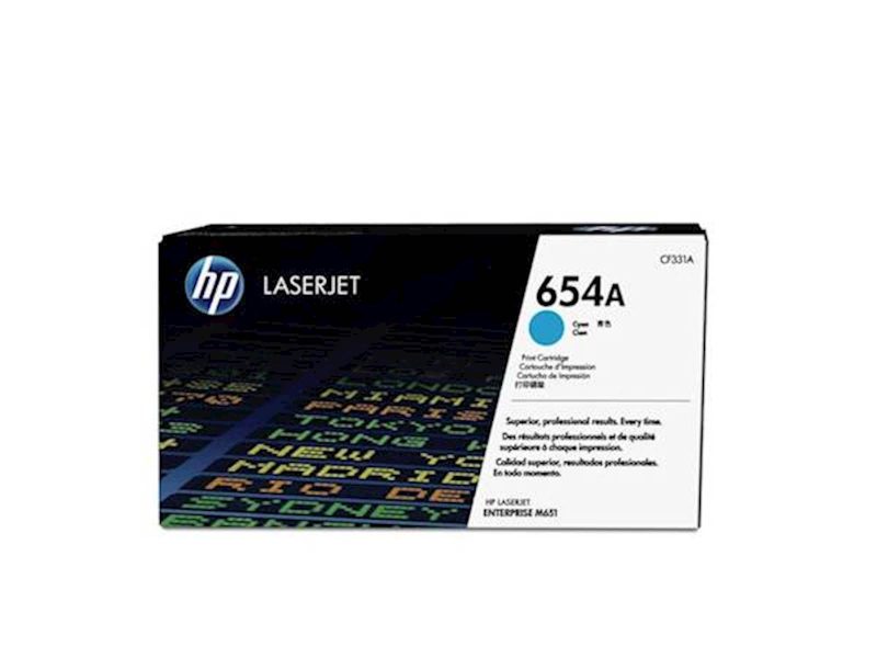 Toner HP cyan 654A