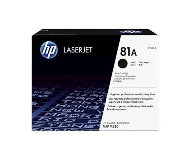 Toner HP black 81A