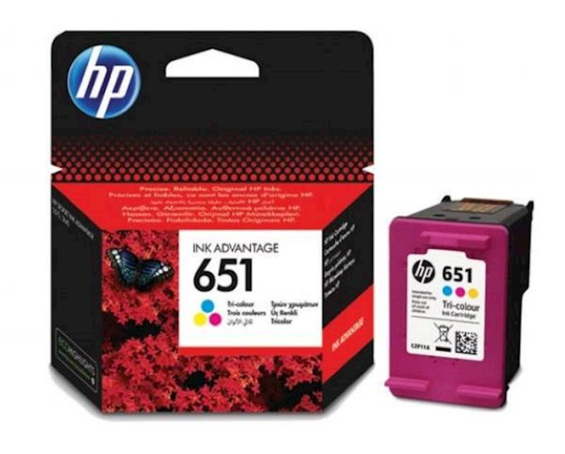 Tinta HP color 651