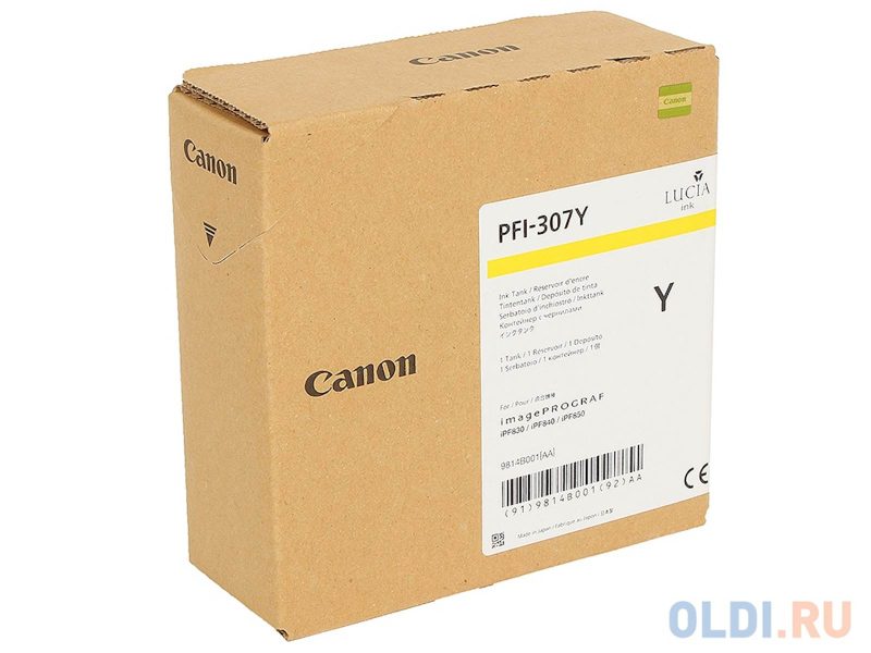 Tinta CANON PFI-307 Yellow