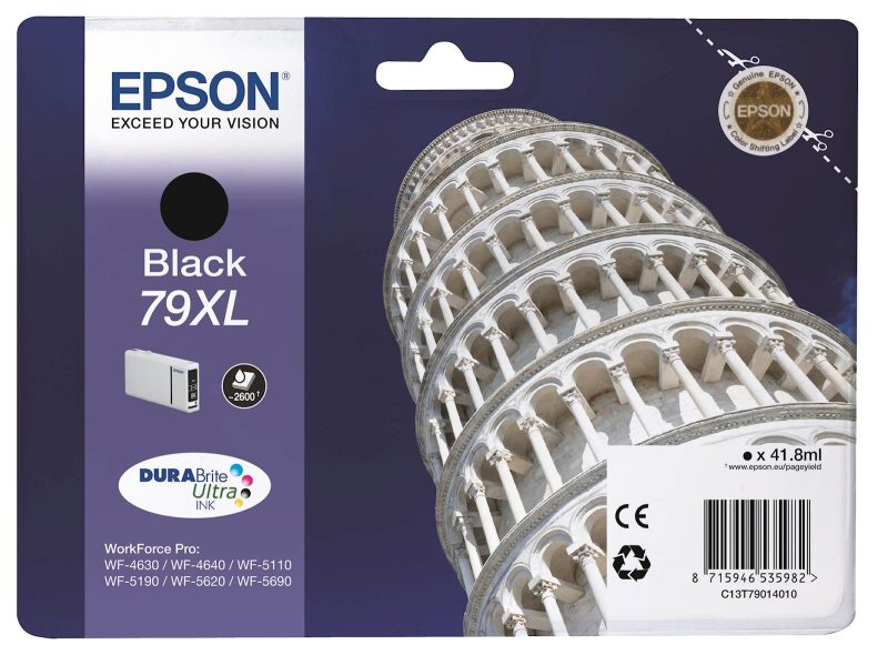 Tinta EPSON WF-5290/5190 Black 79XL