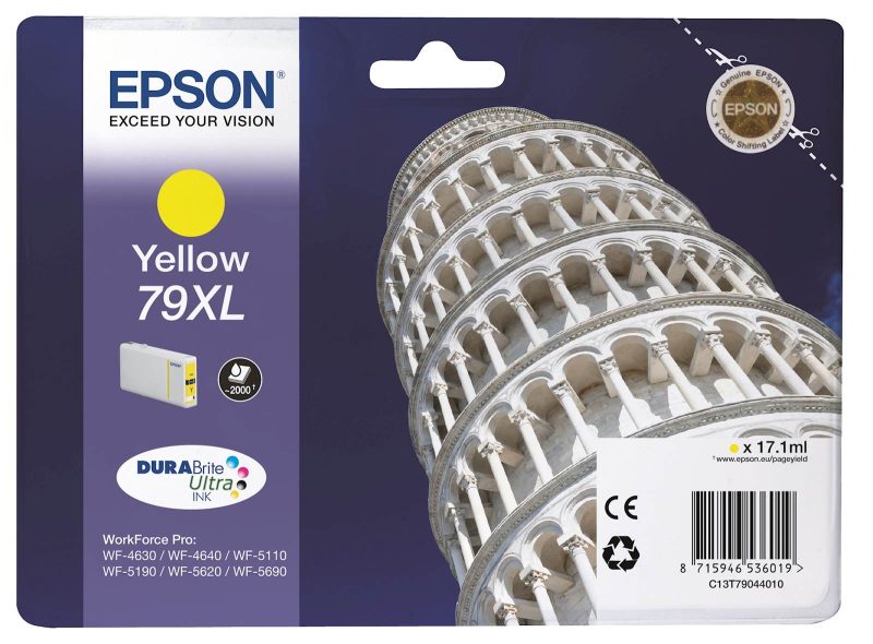 Tinta EPSON WF-5290/5190 Yellow 79XL