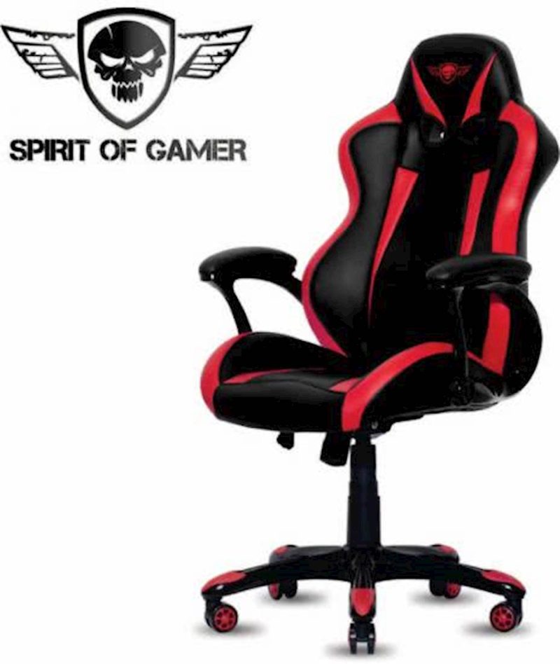 Gaming stolica Spirit of gamer RACING crno-crvena - Image 2