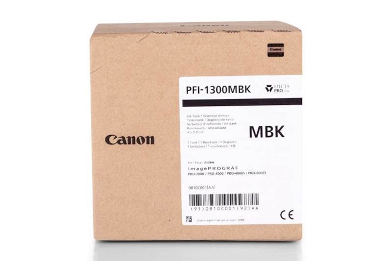 Tinta CANON PFI-1300 Matte Black