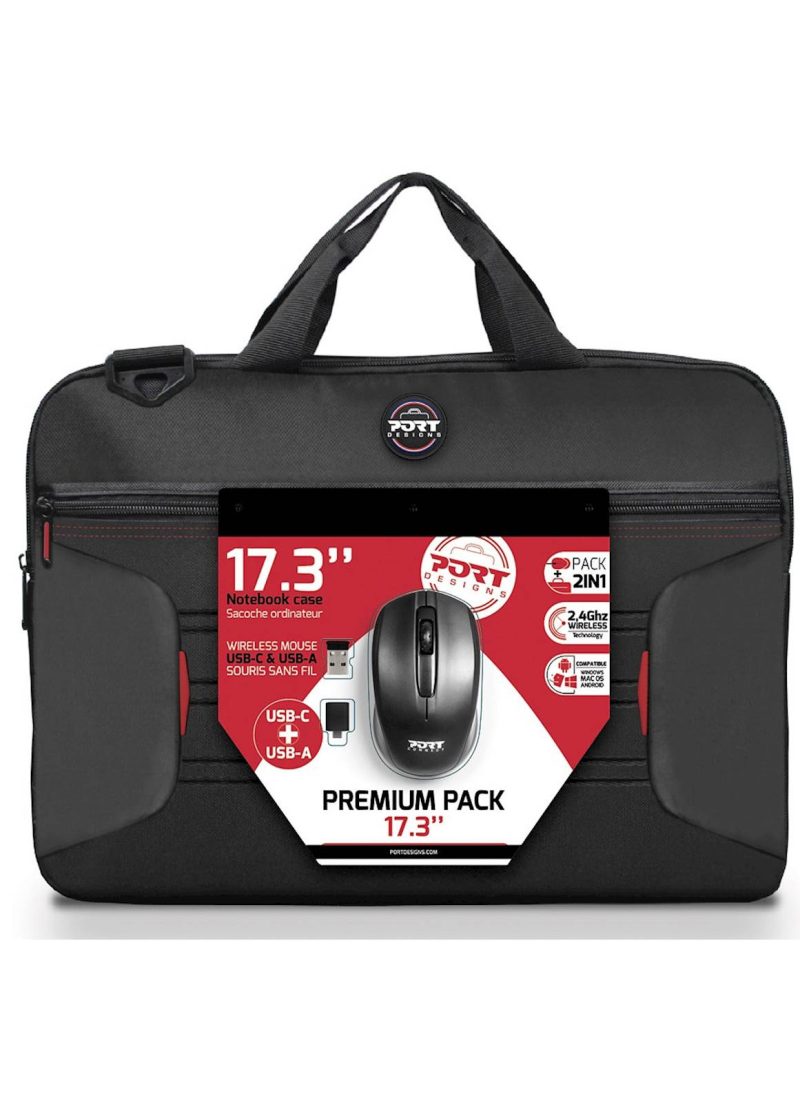 Torba Port PREMIUM PACK 17" + Miš