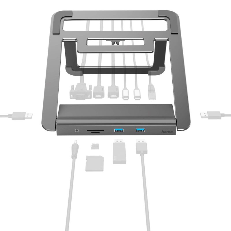 DOCKING STATION HAMA 12 IN 1, USB-C - Image 2