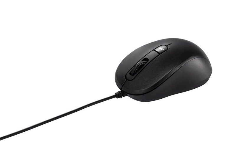 Miš ASUS MU101C Wired Blue Ray Mouse, žični, tih, crni