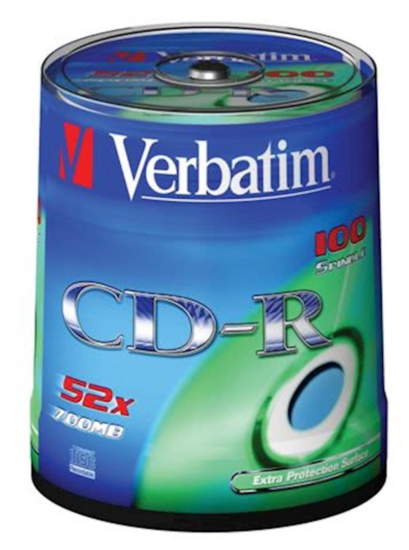 CD-R MEDIJ VERBATIM 100PK CB