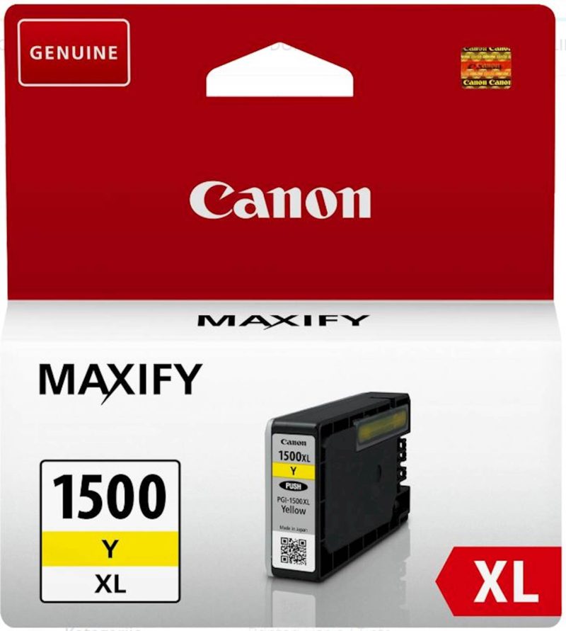 Tinta CANON PGI-1500Y XL