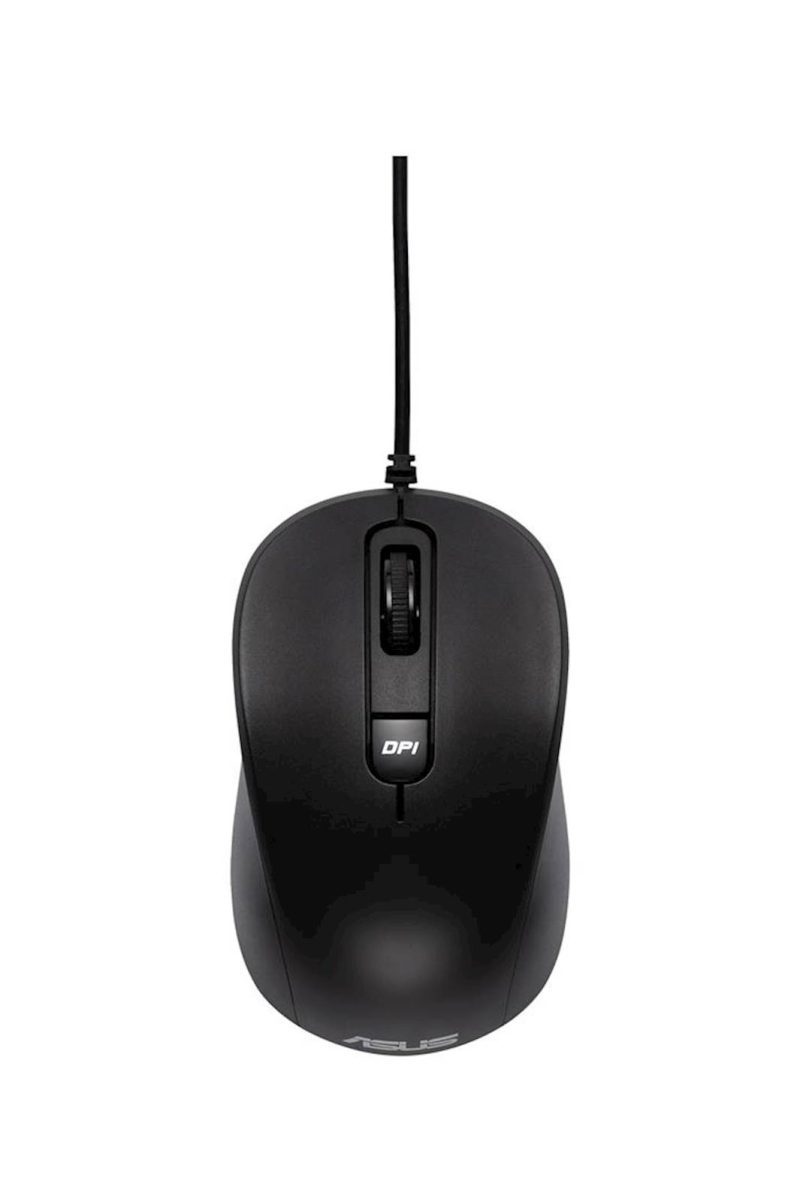 Miš ASUS MU101C Wired Blue Ray Mouse, žični, tih, crni - Image 2