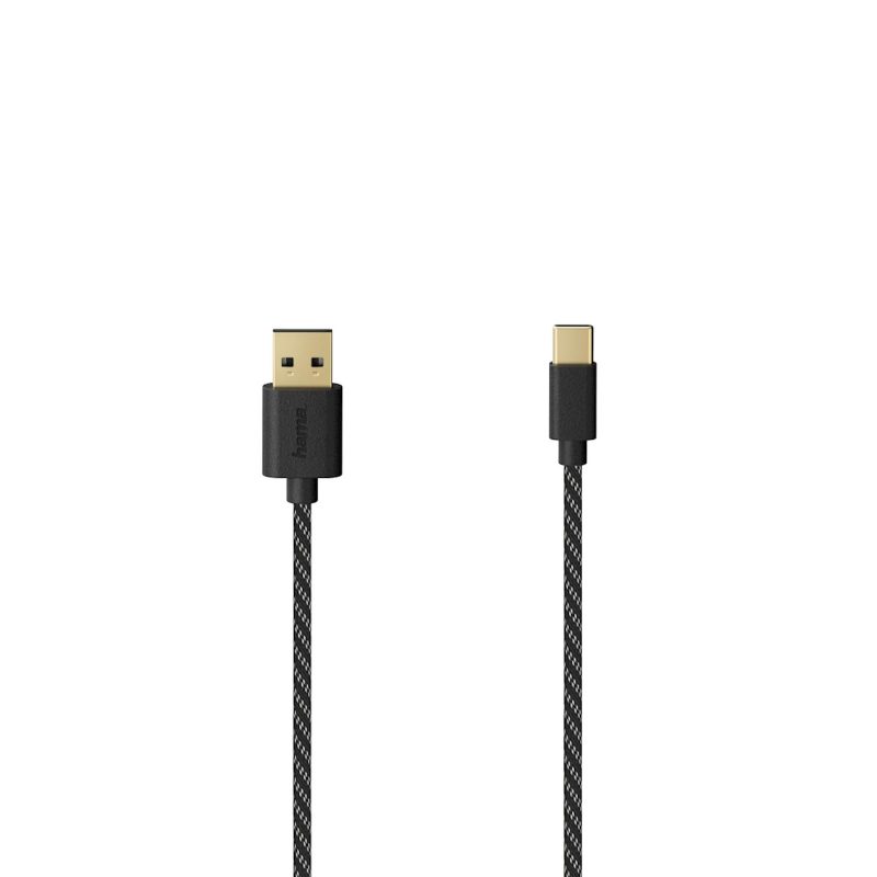 USB-C kabal Hama  USB 2.0, pozlaćen 1,50 m, 2 - Image 3