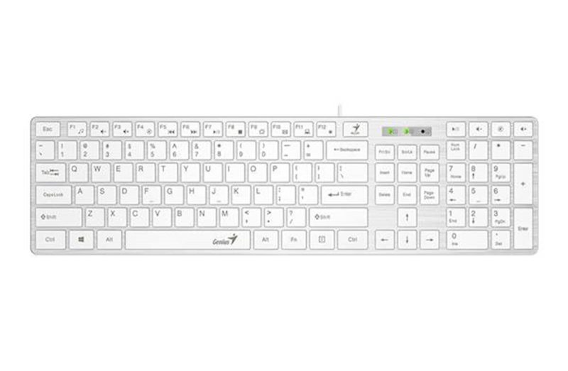 Tastatura Genius Slimstar 126 USB bijela