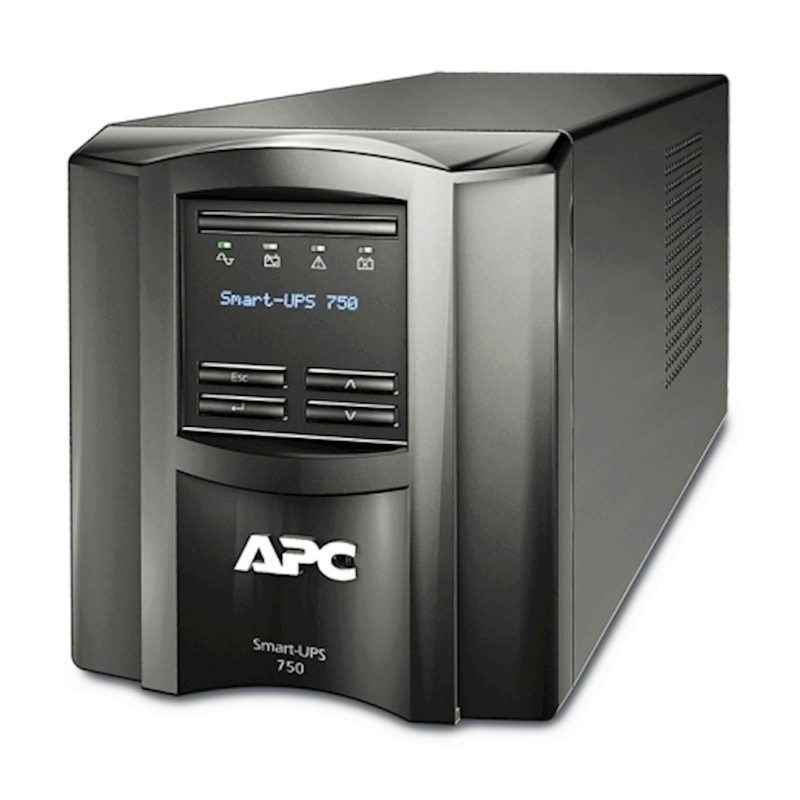 Smart-UPS APC, 750VA, Tower, 230V, 6x IEC C13, SmartConnect Port+SmartSlot, AVR, LCD