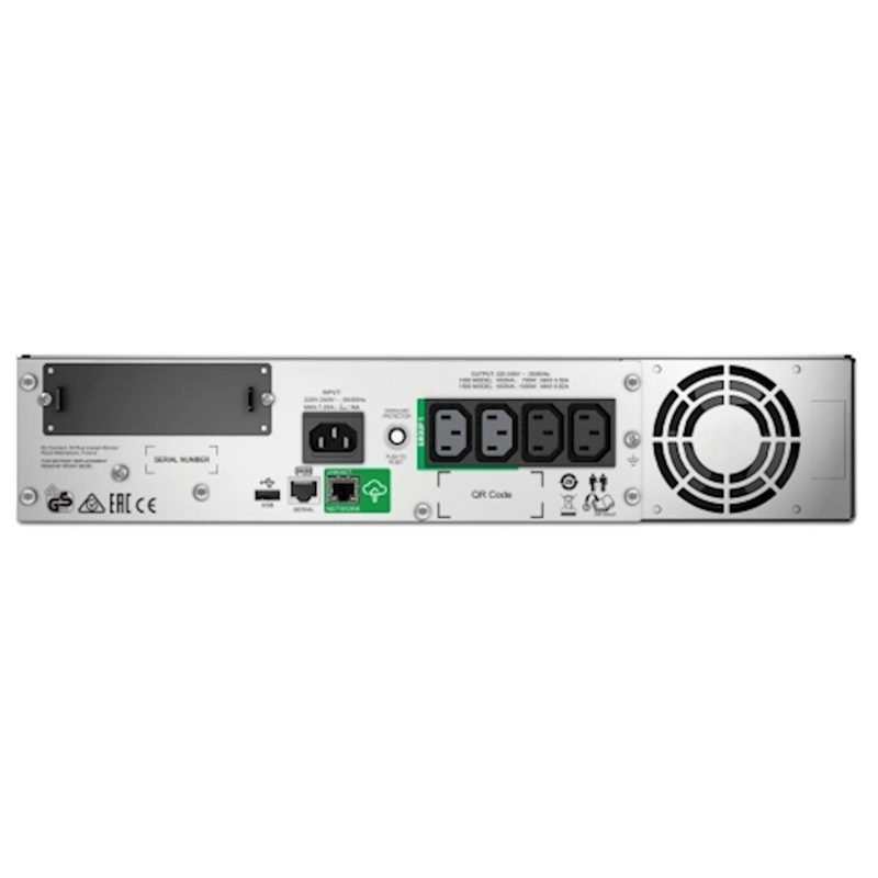 Smart-UPS APC,1000VA, Rckm 2U, 230V, 4x IEC C13, SmartConnect Port+SmartSlot, AVR, LCD - Image 3