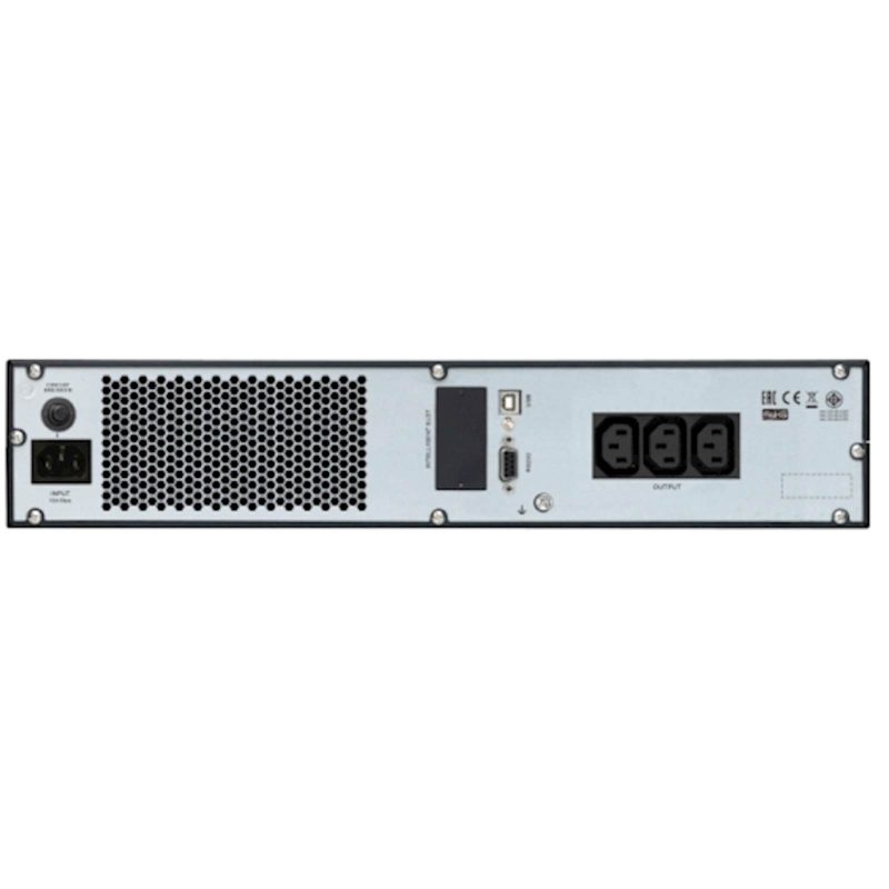 Easy UPS On-Line APC,1000VA/800W, Rackmount 2U, 230V,3xIEC C13 utičnice,Intelig. slot za kart,LCD - Image 3