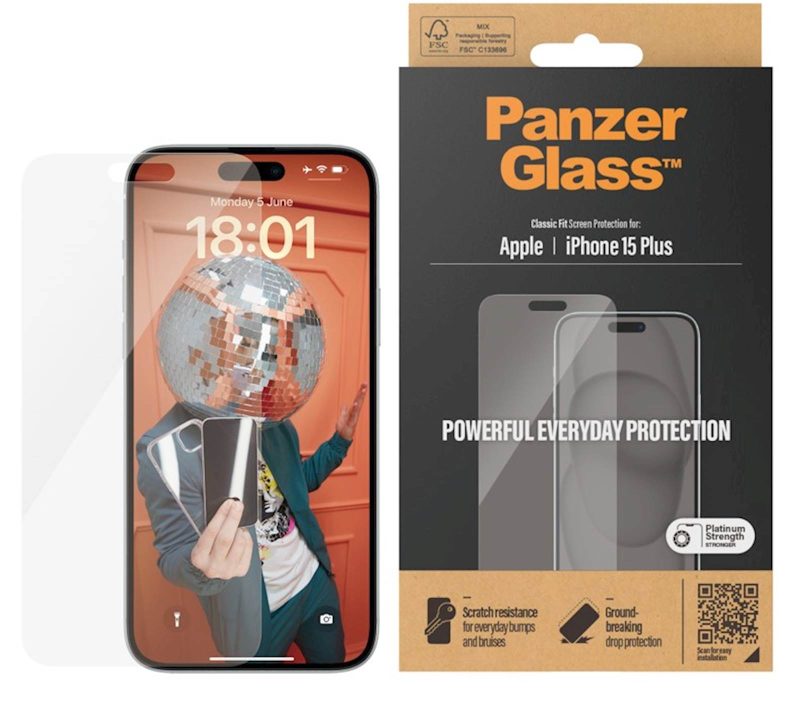 Zaštitno staklo PG iPhone 15 Plus