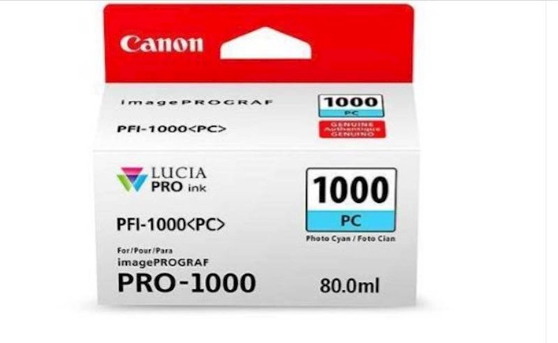 Tinta CANON PFI-1000 PHOTO CYAN