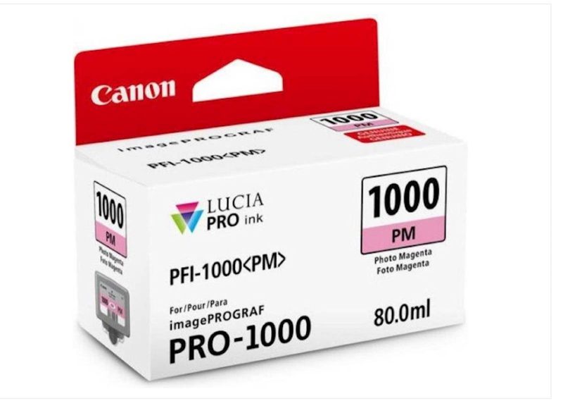 Tinta CANON PFI-1000 PHOTO MAGENTA