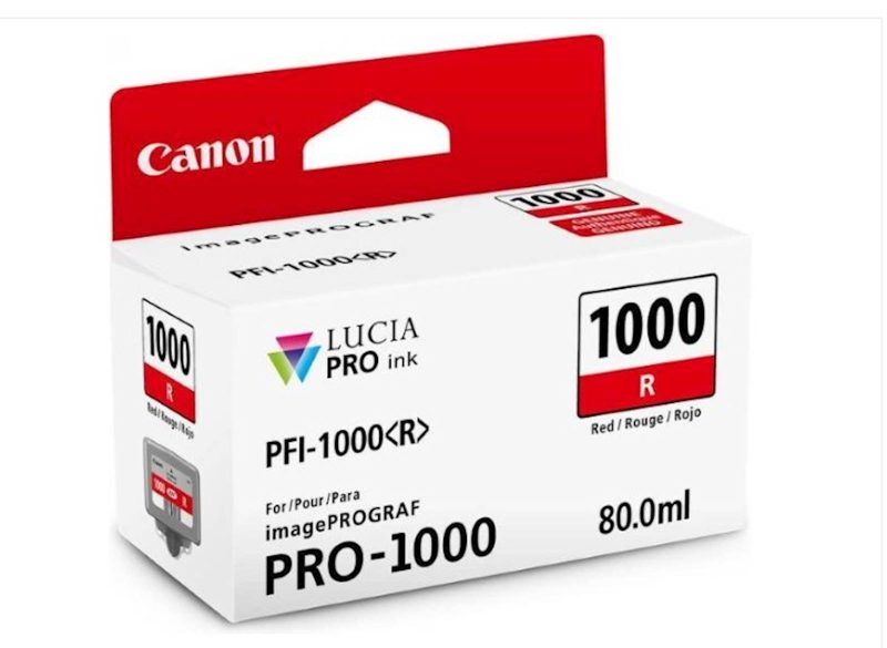 Tinta CANON PFI-1000 RED