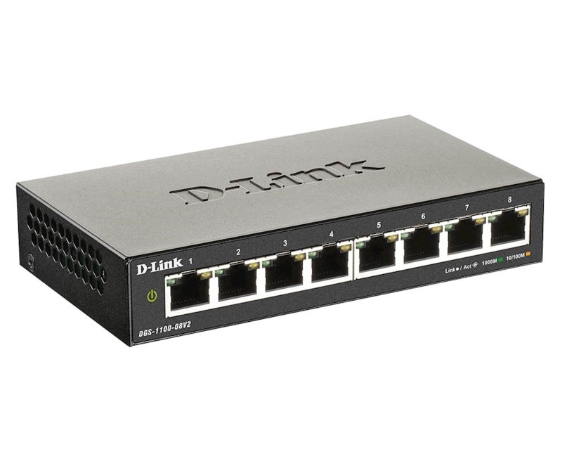 Switch DLINK 8-Port Gigabit Smart Managed V2 - Image 2