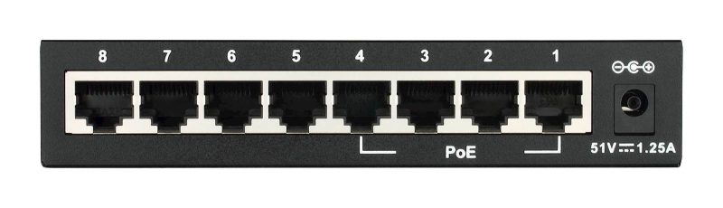 Switch DLINK 8-Port PoE Fast Ethernet Unmnged Desktop - Image 3