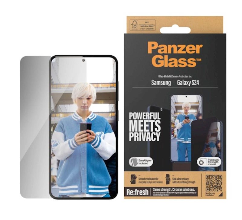 Zaštitno staklo PanzerGlass Galaxy S24 Privacy