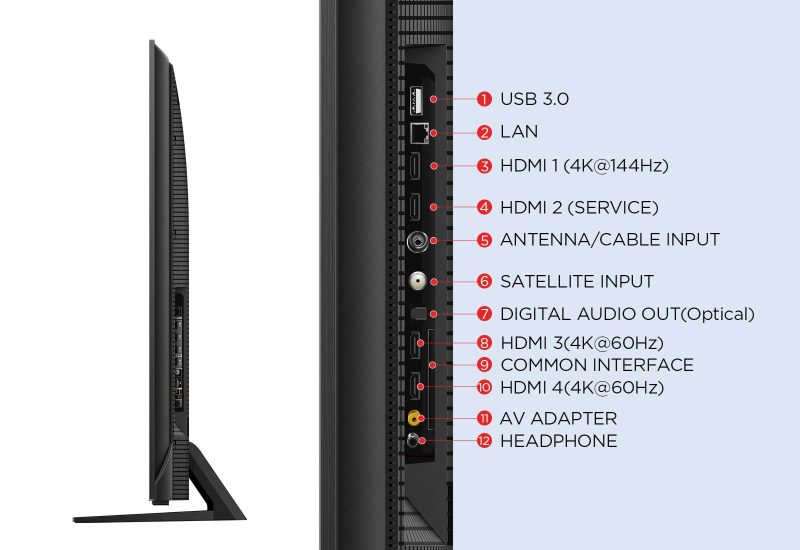 TV TCL MINILED 50C805 - Image 2