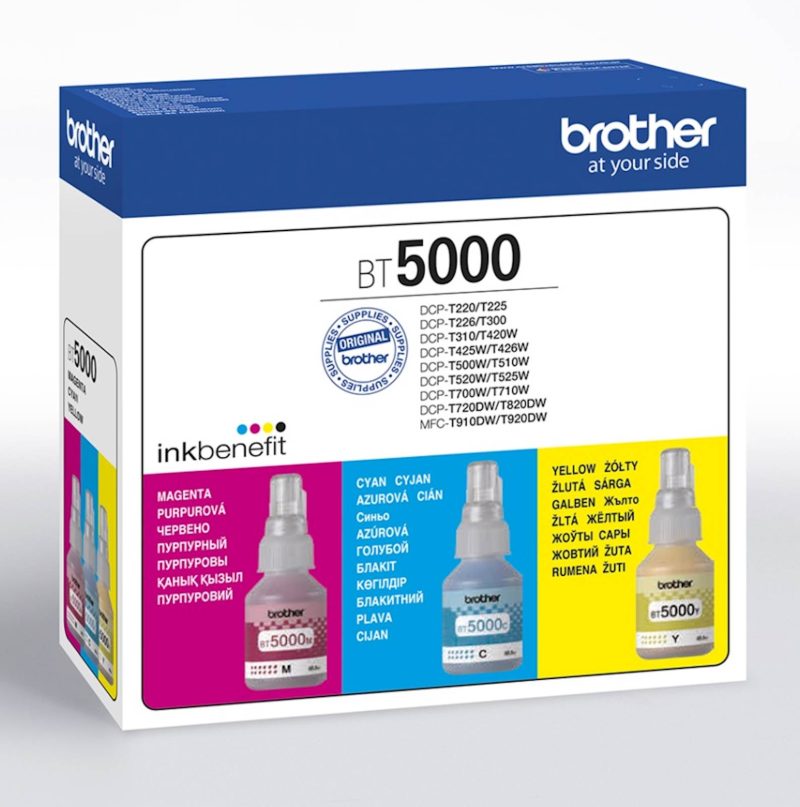 Tinta BROTHER BT5000CLVAL