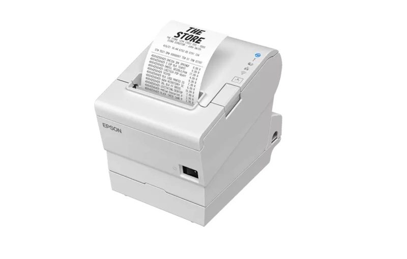 POS printer Epson TM-T88VII-111,USB,ETH,SRL,PS,WHT - Image 2