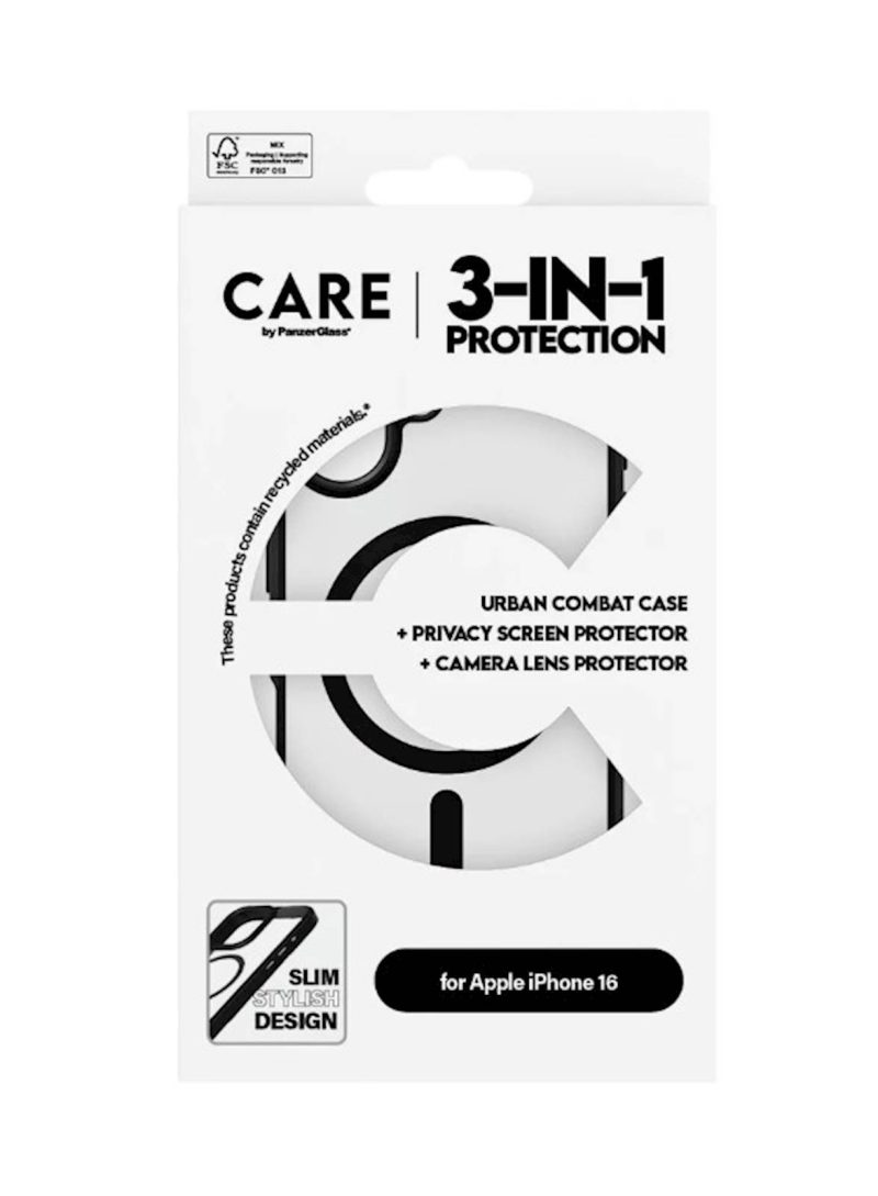 Bundle Care by PG iPhone 16 MagSafe Privacy BK