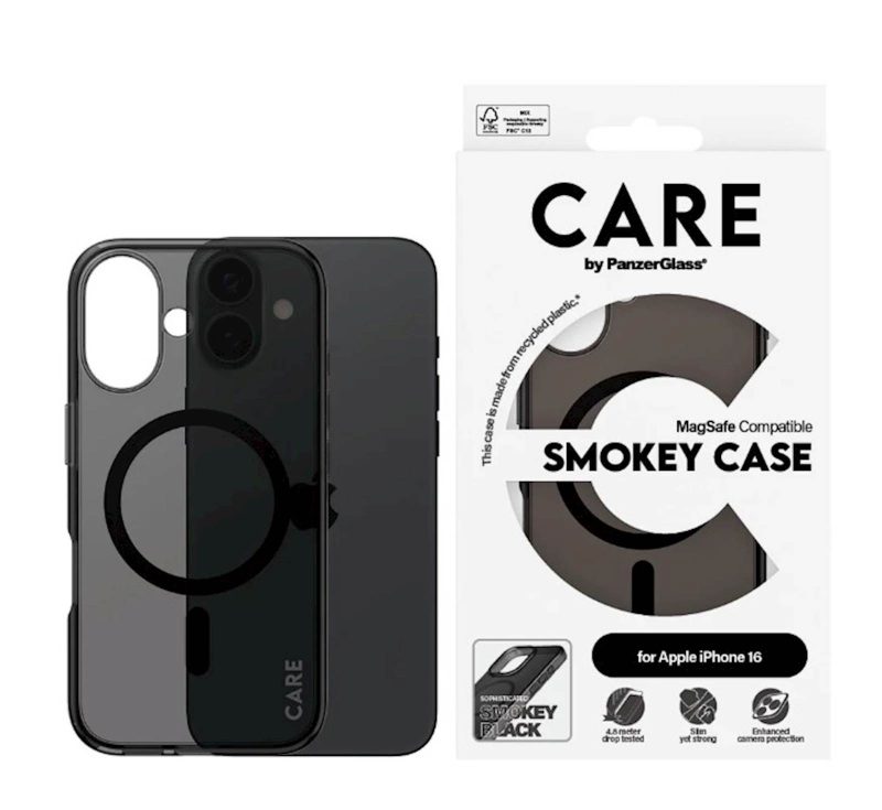 Zaštitni okvir Care Smokey MS iPhone 16