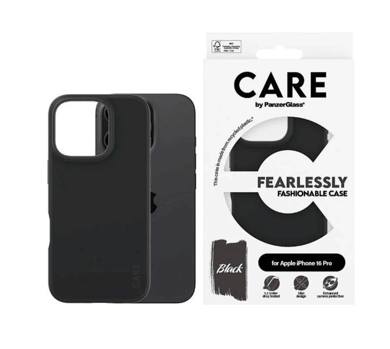 Zaštitni okvir Care iPhone 16 Pro Black