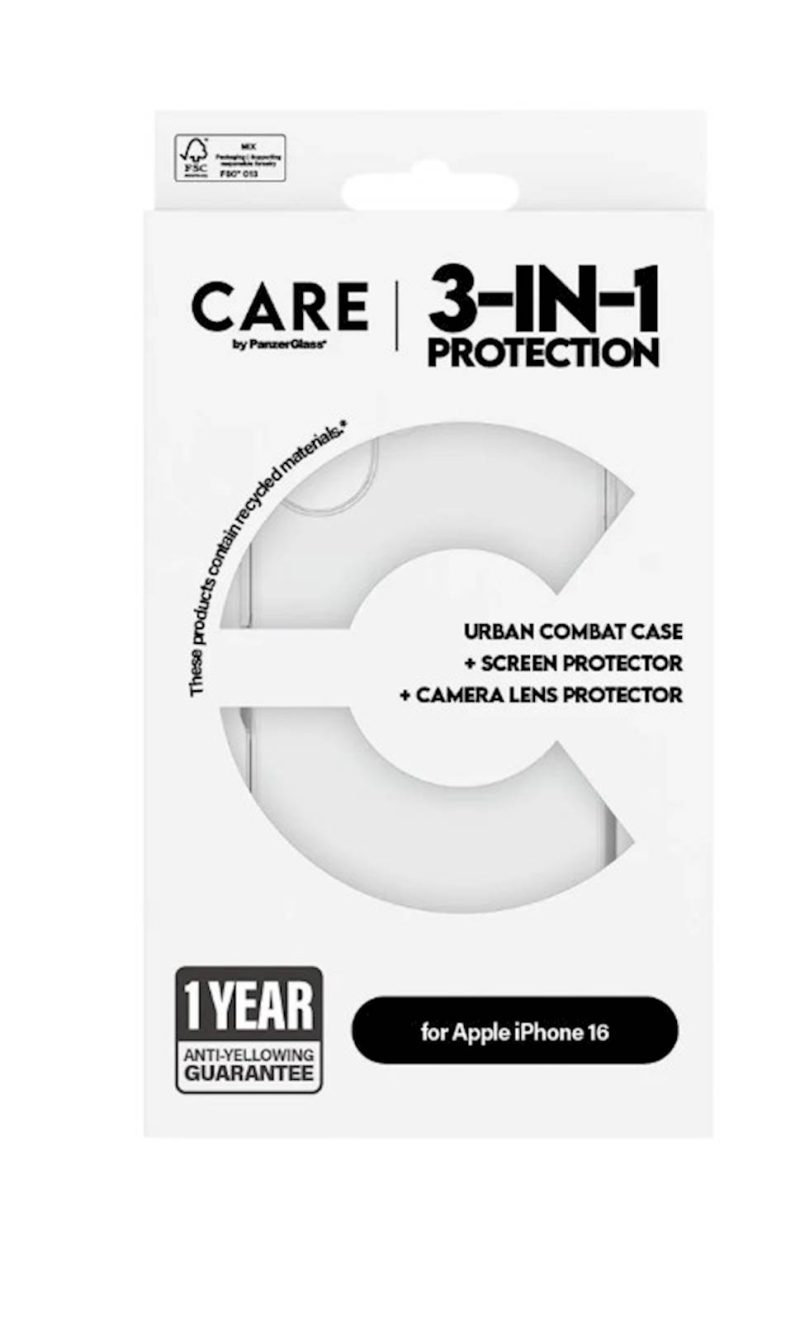 Bundle Care by PanzerGlass iPhone 16