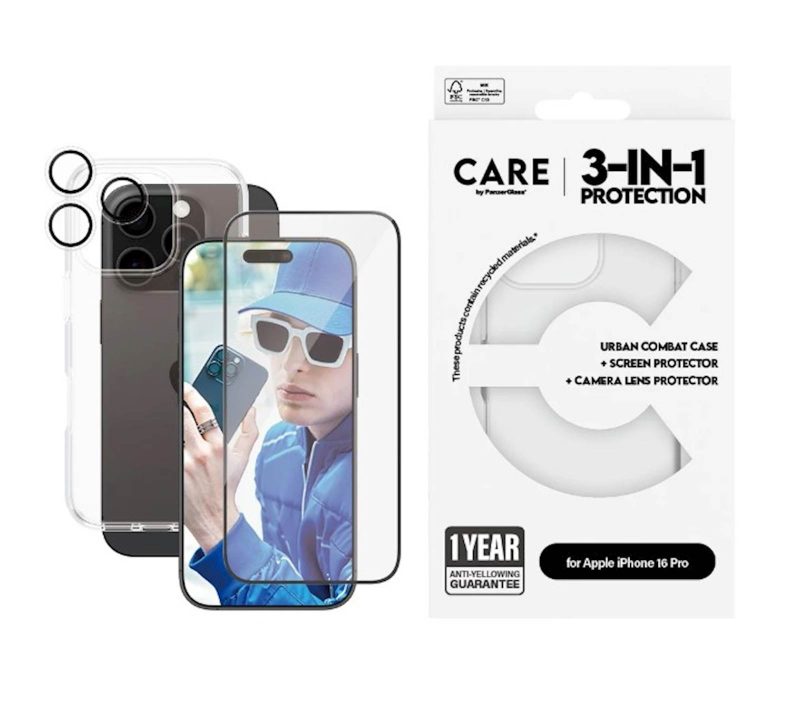 Bundle  Care by PanzerGlass iPhone 16 Pro - Image 2