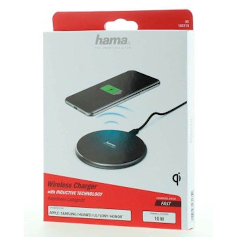 WIRELESS PUNJAČ HAMA QI-FC 10 CRNI - Image 3