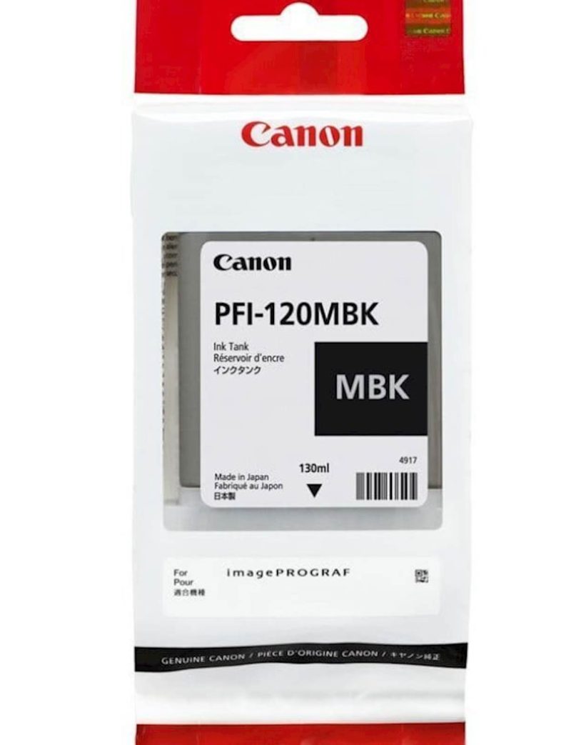 Tinta CANON PFI-120 Matte Black