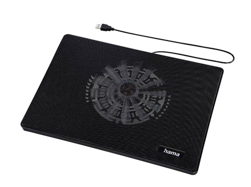 Cooler za laptop HAMA "Slim", crni