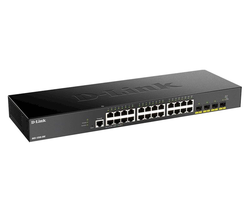 switch DLINK 28-PORT Gigabit SFP+ 10G DGS-1250-28X - Image 2